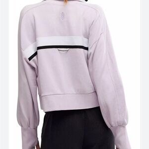 Free People Movement High Jump Zip Up with thumbholes size L
